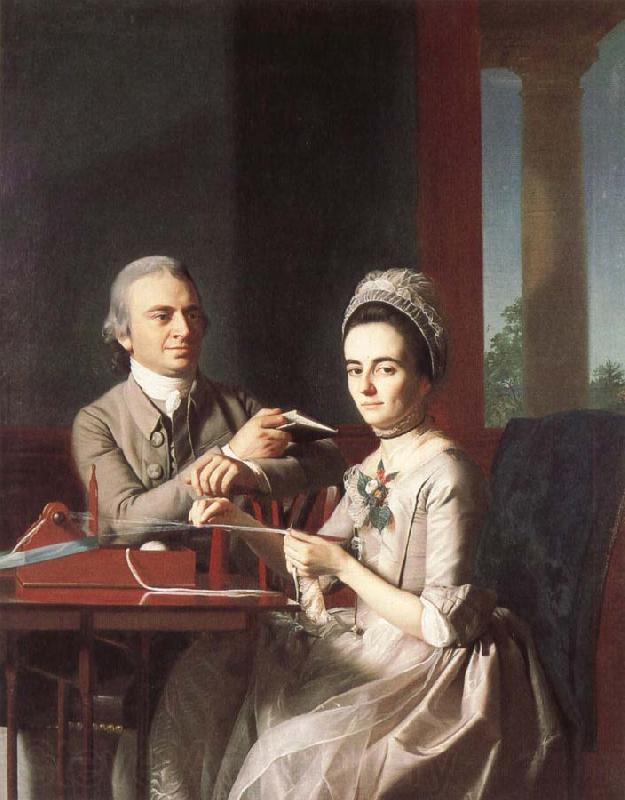 John Singleton Copley Thomas Mifflin and seine Ehefrau Spain oil painting art